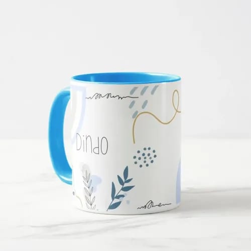 Caneca Masculina Minimalista Presente Padrinho Dindo