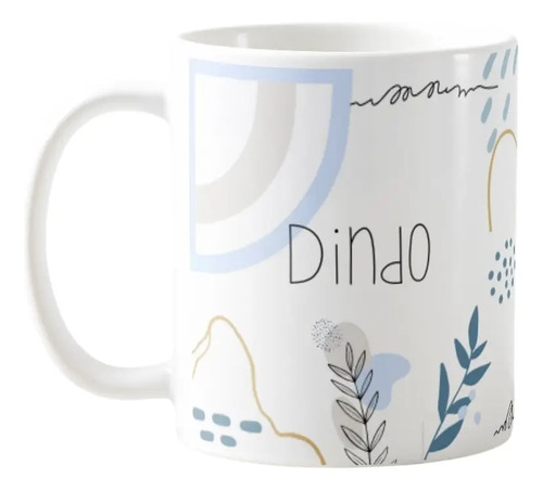 Caneca Masculina Minimalista Presente para Dindo Padrinho - Batizado (Padrinho)