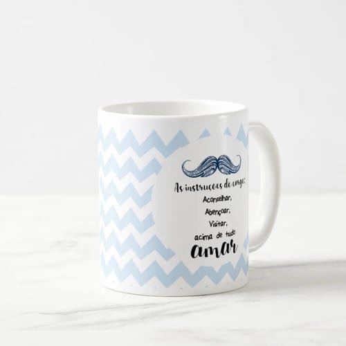 Kit Batismo Canecas Convite Batizado Padrinho e Madrinha