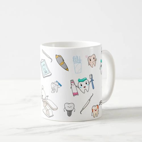 Caneca Personalizada Presente Odontologia para Dentistas