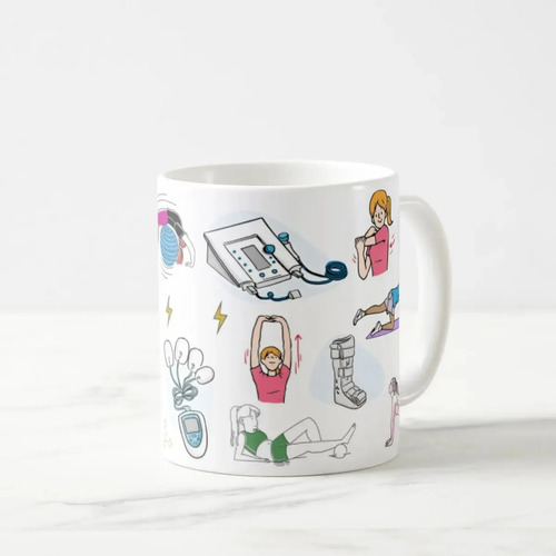 Caneca Personalizada Profissão Fisioterapia Fisioterapeutas