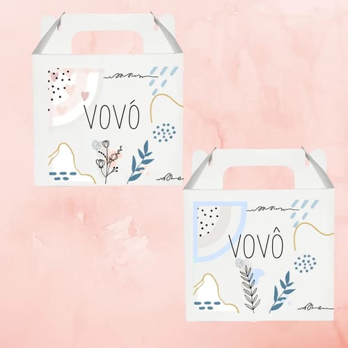 Kit Dia do Avós Canecas Vovó e Vovô Presente Pronta Entrega