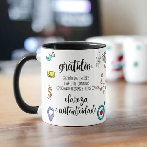 Caneca Profissão Homenagem Empresa Funcionário Marketing