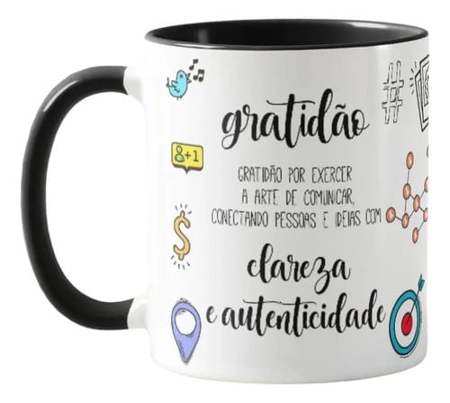 Caneca Profissão Homenagem Empresa Funcionário Marketing - Profissões (Marketing)