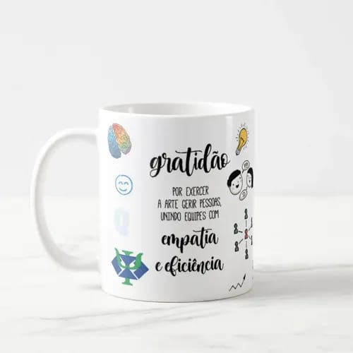Caneca Profissão Presente Profissionais de Recursos Humanos