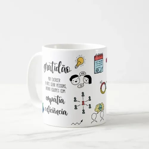 Caneca Profissão Presente Profissionais de Recursos Humanos