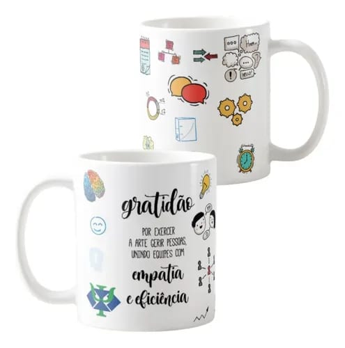 Caneca Profissão Presente Profissionais de Recursos Humanos