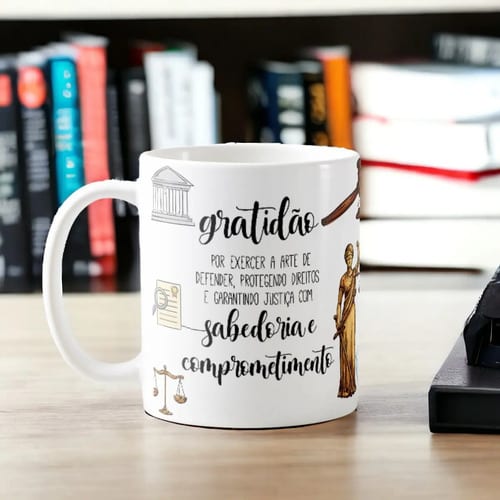 Caneca Profissão Presente Profissionais Advocacia Jurídico
