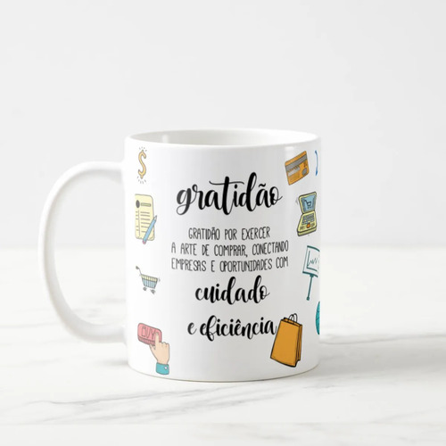 Caneca Profissão Operacional Presente Criativo Comprador