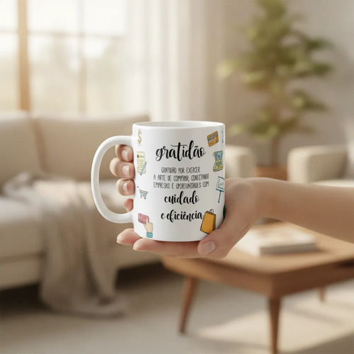 Caneca Profissão Operacional Presente Criativo Comprador