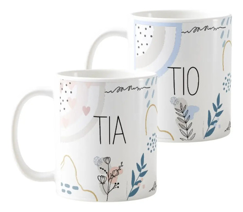 Kit Presente Moderno Especial Titio e Titia Minimalista