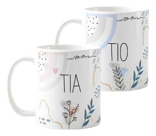 Kit Presente Moderno Especial Tio e Tia Minimalista