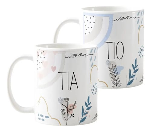 Kit Presente Moderno Especial Tio e Tia Minimalista