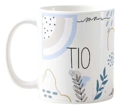Caneca Masculina Minimalista Presente para Família Tio Titio
