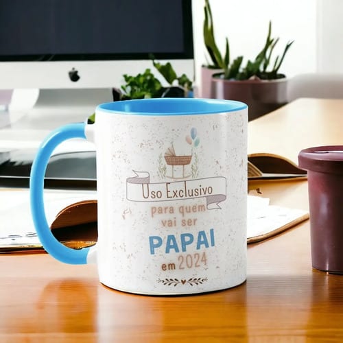 Caneca Presente Especial Revelação Quem Vai Ser Papai 2024