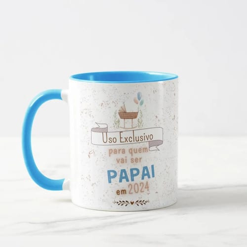 Caneca Presente Especial Revelação Quem Vai Ser Papai 2024