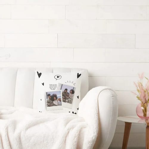 Kit Almofada E Caneca Casal Romântico Presente Namorados Branco Meu Amor É Teu - 2 Fotos