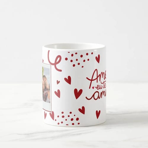 Caneca Personalizada Dia Dos Namorados Eu Te Amo