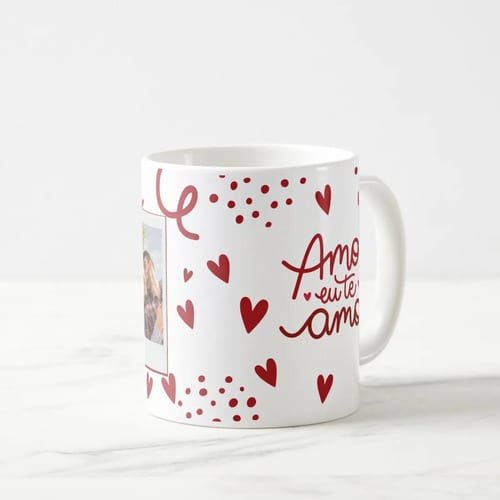 Caneca Personalizada Dia Dos Namorados Eu Te Amo