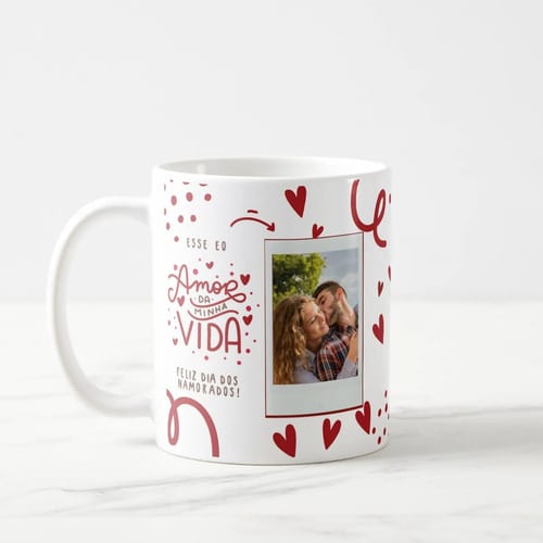 Caneca Personalizada Dia Dos Namorados Eu Te Amo