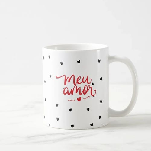 Caneca Personalizada Dia Dos Namorados Eu Te Amo