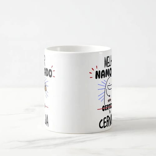 Caneca Personalizada Divertida Melhor Namorado com Cerveja