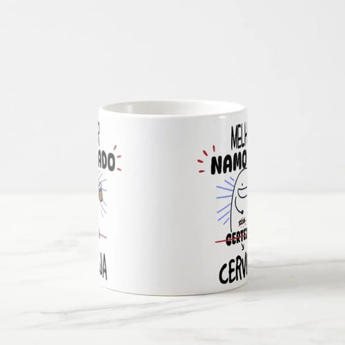 Caneca Personalizada Divertida Melhor Namorado com Cerveja