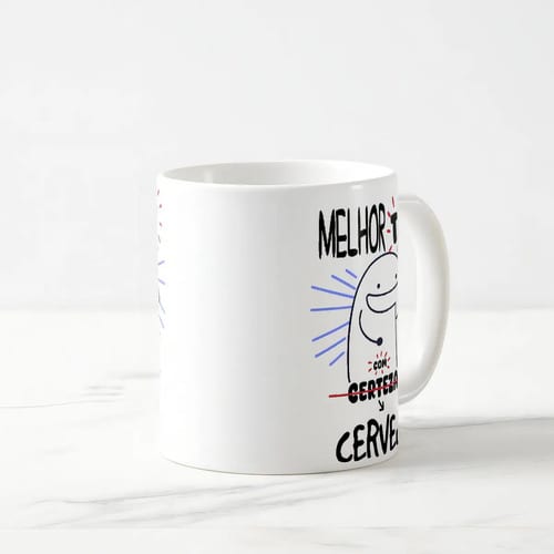 Caneca Personalizada Divertida Melhor Tio Amigo com Cerveja