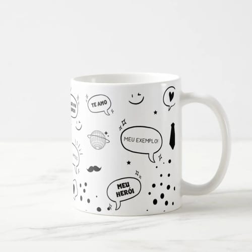 Caneca Personalizada Papai Presente Especial Pai Te Amo