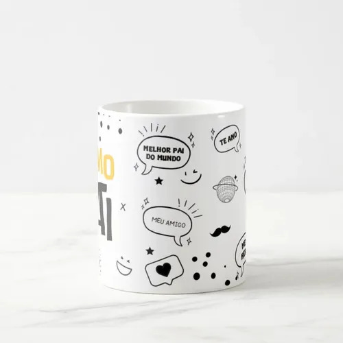 Caneca Personalizada Papai Presente Especial Pai Te Amo