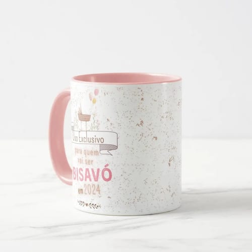 Caneca Presente Especial Revelação Quem Vai Ser Bisavó 2026