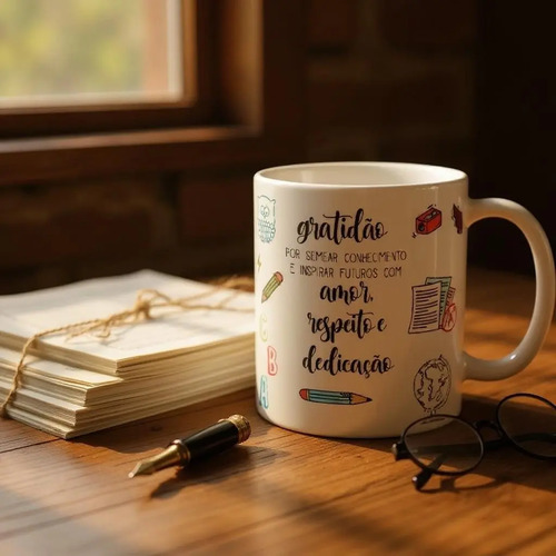 Caneca Personalizada Professores: Presente Edição Dia dos Professores