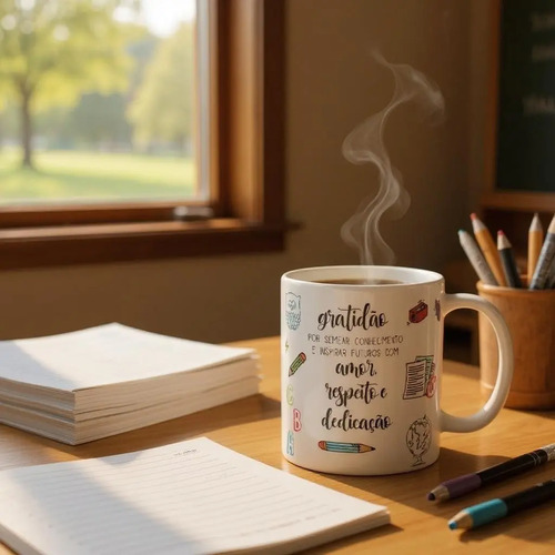 Caneca Personalizada Professores: Presente Edição Dia dos Professores