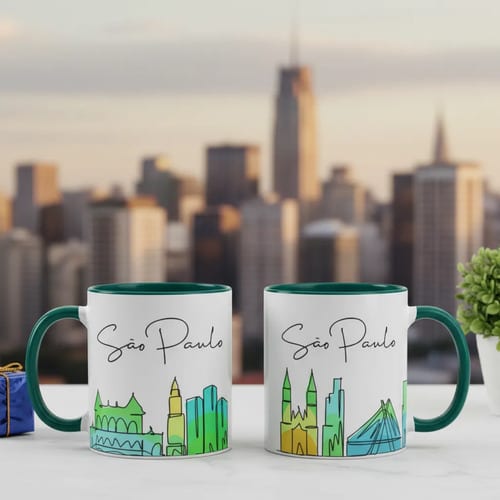 Caneca Personalizada Estado de São Paulo Presente Criativo - Outros (São paulo cidade)