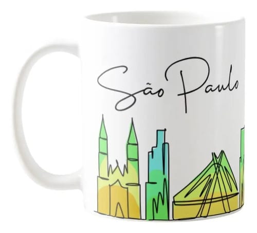 Caneca Presente Criativo para Paulista Estado de São Paulo - Outros (São paulo cidade)
