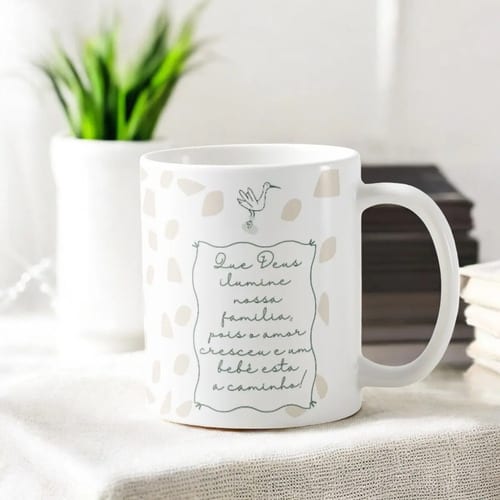 Caneca Pronta Entrega Revelação de Gravidez Bisavó Presente Avó 🤰
