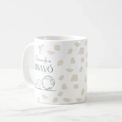 Caneca Pronta Entrega Revelação de Gravidez Bisavó Presente Avó 🤰