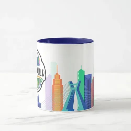 Caneca Personalizada Estado de São Paulo Presente Viagem