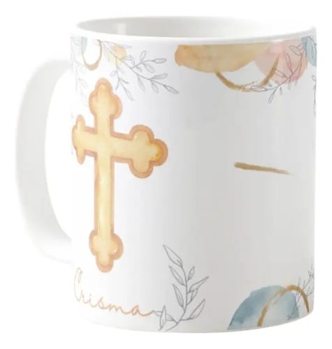 Caneca Cerâmica Crismando 325ml Presente Crisma Católica