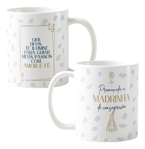Caneca Agradecimento Consagração Madrinha Personalizada