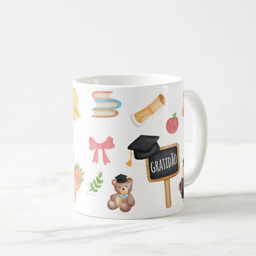 Caneca Personalizada Professora Lembrança Gratidão Dia Professor