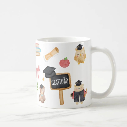 Caneca Personalizada Professora Lembrança Gratidão Dia Professor