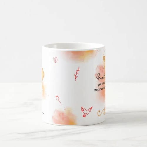 Caneca Cerâmica Crismando Presente Crisma Católica