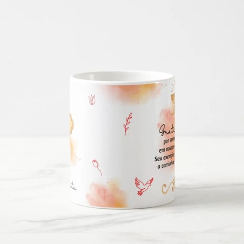 Caneca Cerâmica Catequista Presente Crismando Católica