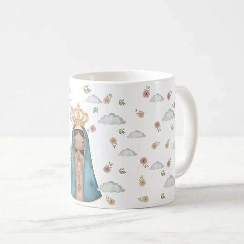 Caneca Personalizada Batismo Madrinha Presente Pronta Entrega