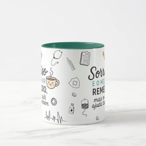 Caneca Personalizada Enfermeiro Presente Hospital Enfermagem