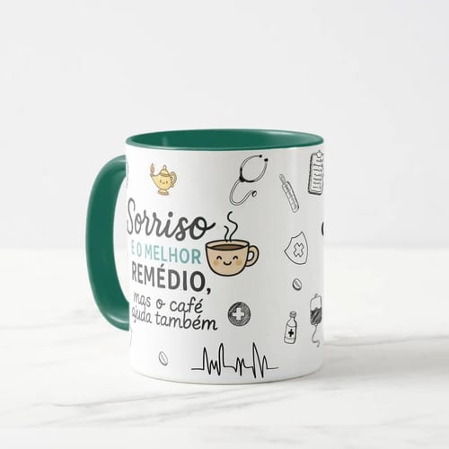 Caneca Personalizada Enfermeiro Presente Hospital Enfermagem