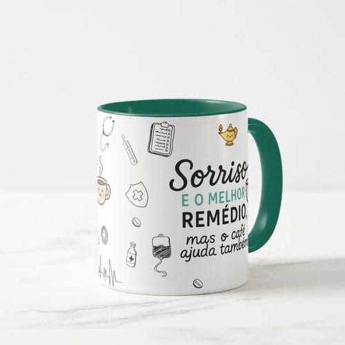 Caneca Personalizada Enfermeiro Presente Hospital Enfermagem