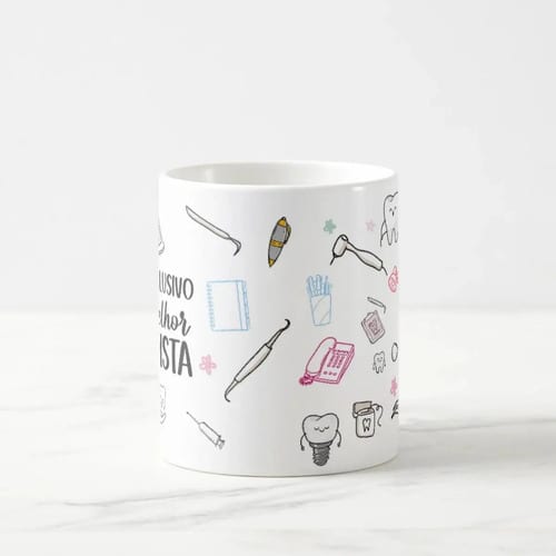 Caneca Personalizada Odontologia Presente Formatura Dentista