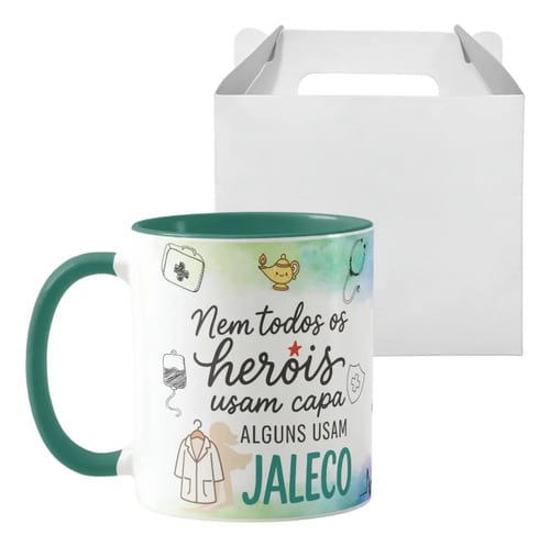 Caneca Personalizada Enfermagem Presente Enfermeira Pronta Entrega